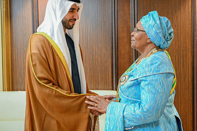 On behalf of UAE President, Shakhboot bin Nahyan attends Inauguration Ceremony of President of Namibia