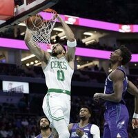 Jayson Tatum, short-handed Celtics handle Hornets