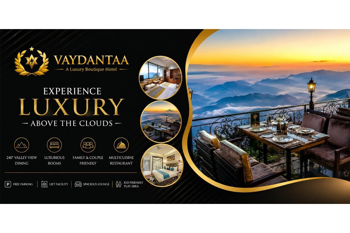 Why Vaydantaa Hotel Is Among the Most Talked-About Luxury Hotels in Mussoorie