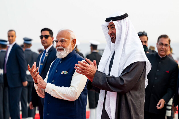 "Pleased to meet PM Modi, committed to fostering economic growth": UAE President concludes 3-hour India visit