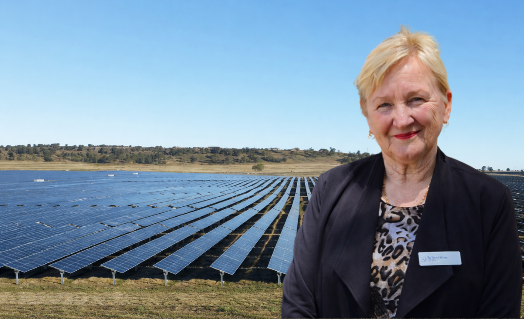 Solar approval lands, rural unease remains Meadow Creek’s final green light deepens tensions in Wangaratta. Pictured concerned Wangaratta mayor Irene Grant. 
