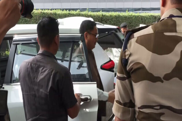 Union Minister Kiren Rijiju departs for Qatar to convey India's condolences over former Emir's demise