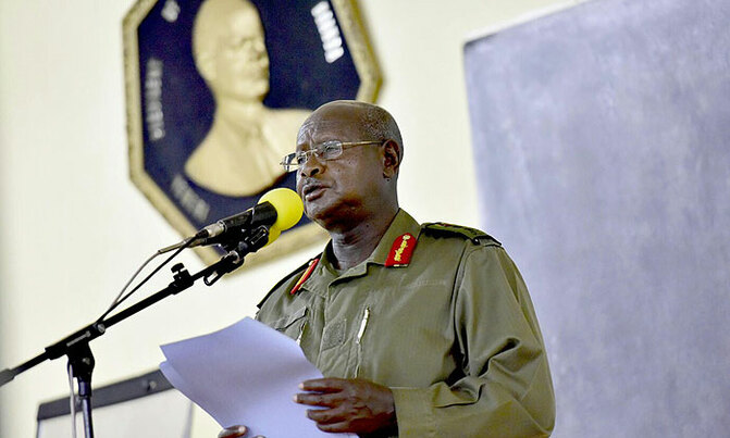 Museveni addresses newly-elected NRM MPs Museveni addresses newly-elected NRM MPs