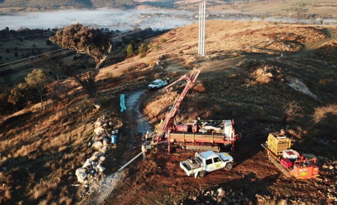 The Adelong gold fields