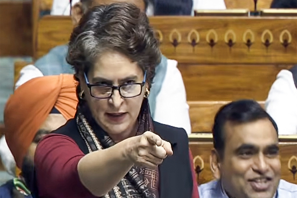 Priyanka Gandhi to oppose Viksit Bharat G RAM G Bill to rename MNEREGA at 12 noon in LS