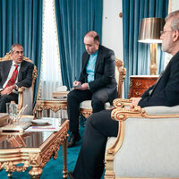 Top Iranian official Ali Larijani holds talks with Deputy National Security Adviser Pavan Kapoor