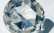 Spot the difference...A rose-cut synthetic diamond created by Apollo Diamond 