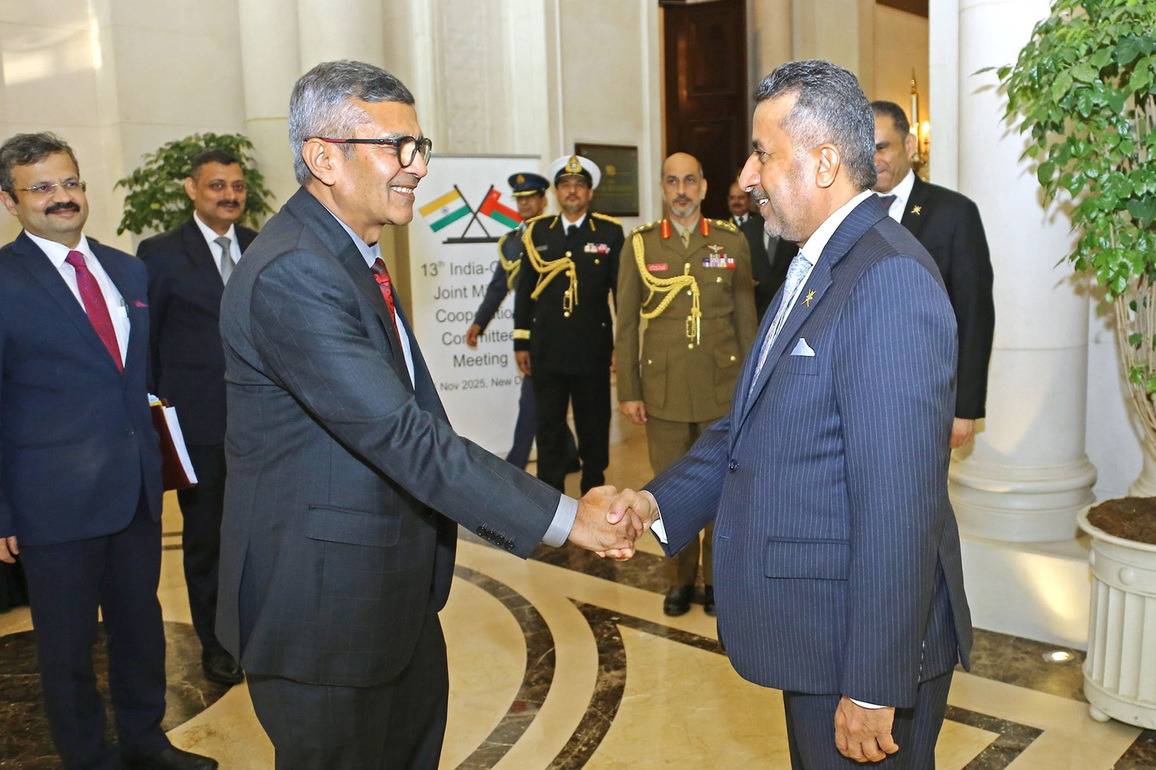 India, Oman strengthen defence ties; focus on logistics complex, co-development at JMCC meet