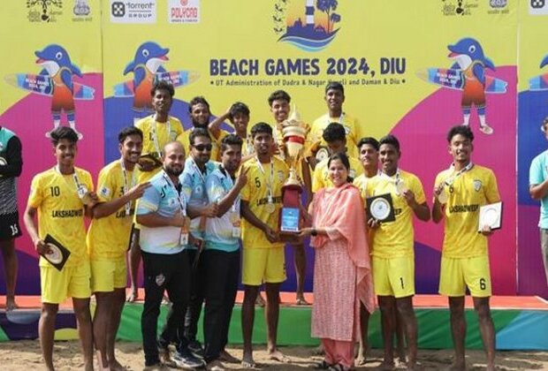 Diu: Madhya Pradesh emerge as champions of inaugural Beach Games 2024