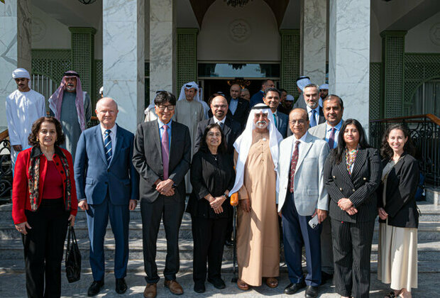 Nahyan bin Mubarak welcomes delegation of Indian-American leaders