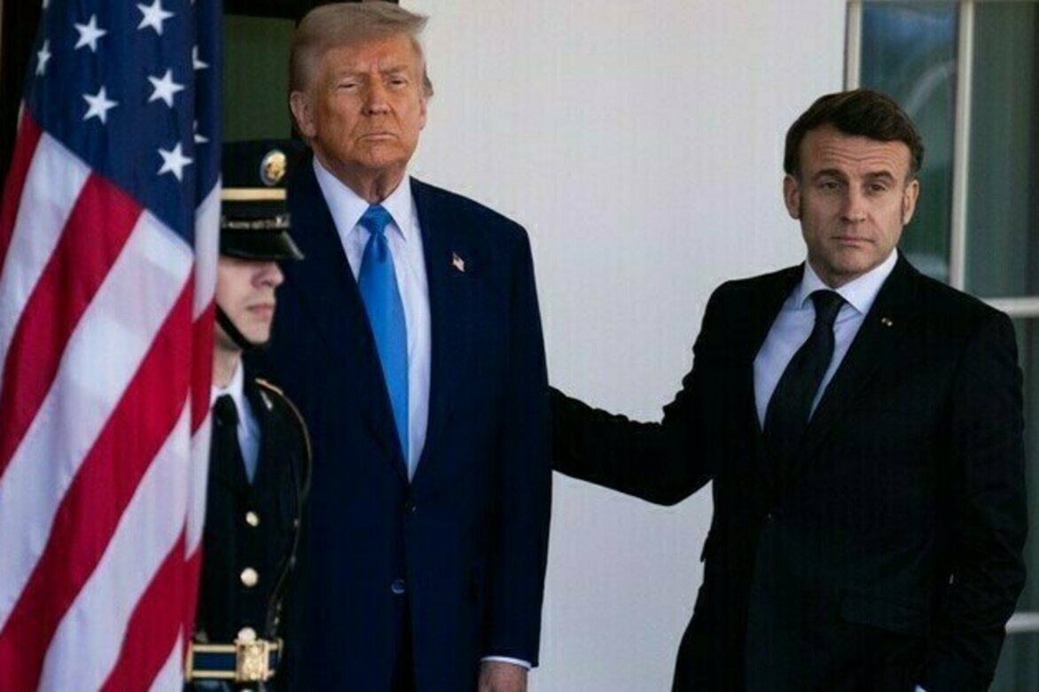 Macron reveals feelings about America first