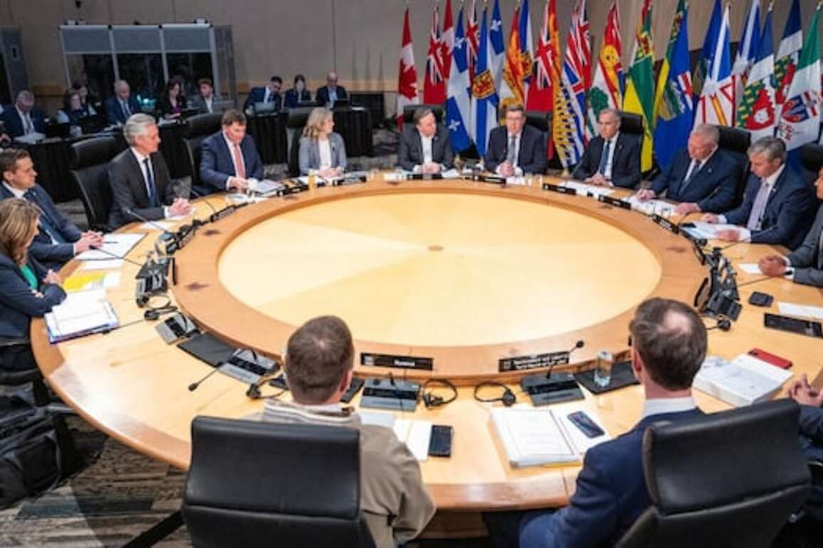 'Love is in the air'- Cautious optimism as premiers pitch major projects to Carney