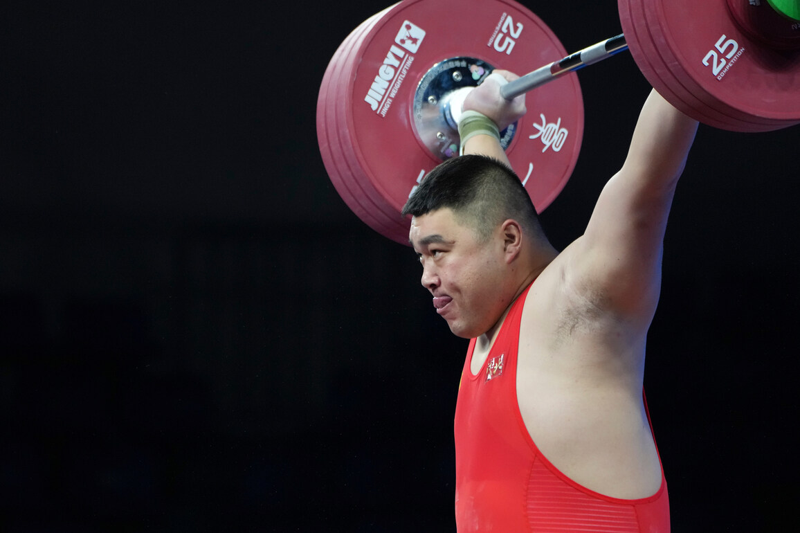 (SP)CHINA-15TH NATIONAL GAMES-WEIGHTLIFTING-MEN'S +109KG-FINAL (CN)