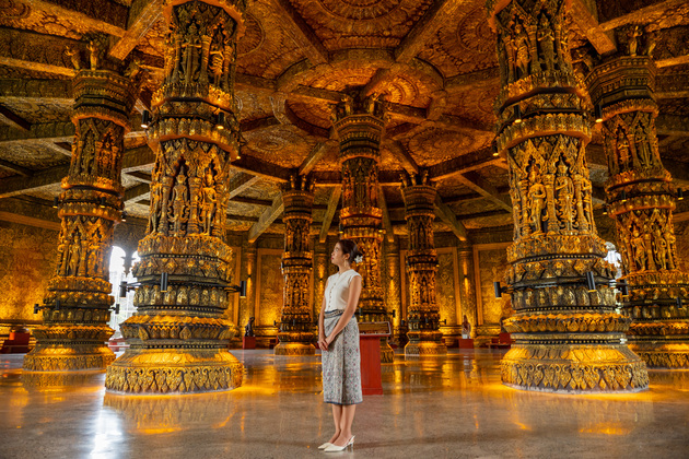LAOS-VIENTIANE-ART MUSEUM