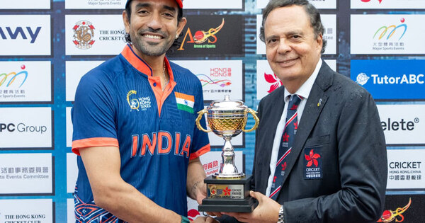 India defeat Pakistan by 2 runs in Hong Kong Sixes 2025