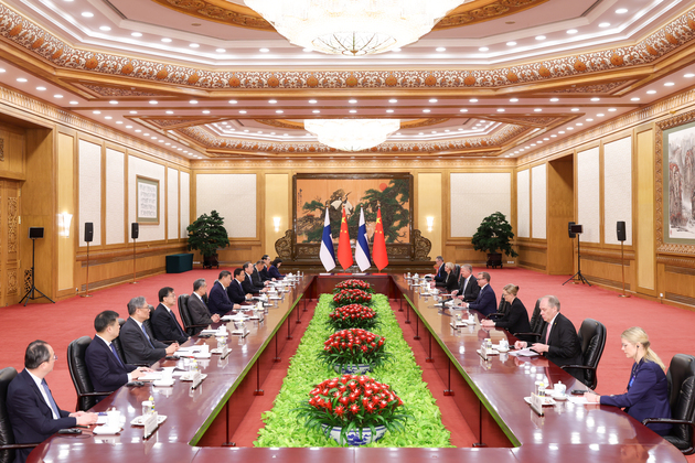 CHINA-BEIJING-XI JINPING-FINLAND-PM-MEETING (CN)