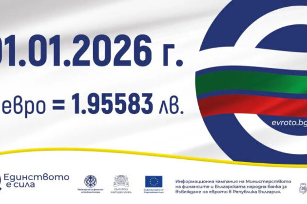Bulgaria: The Fixed Exchange Rate Is 1 Euro to 1.95583 Leva!