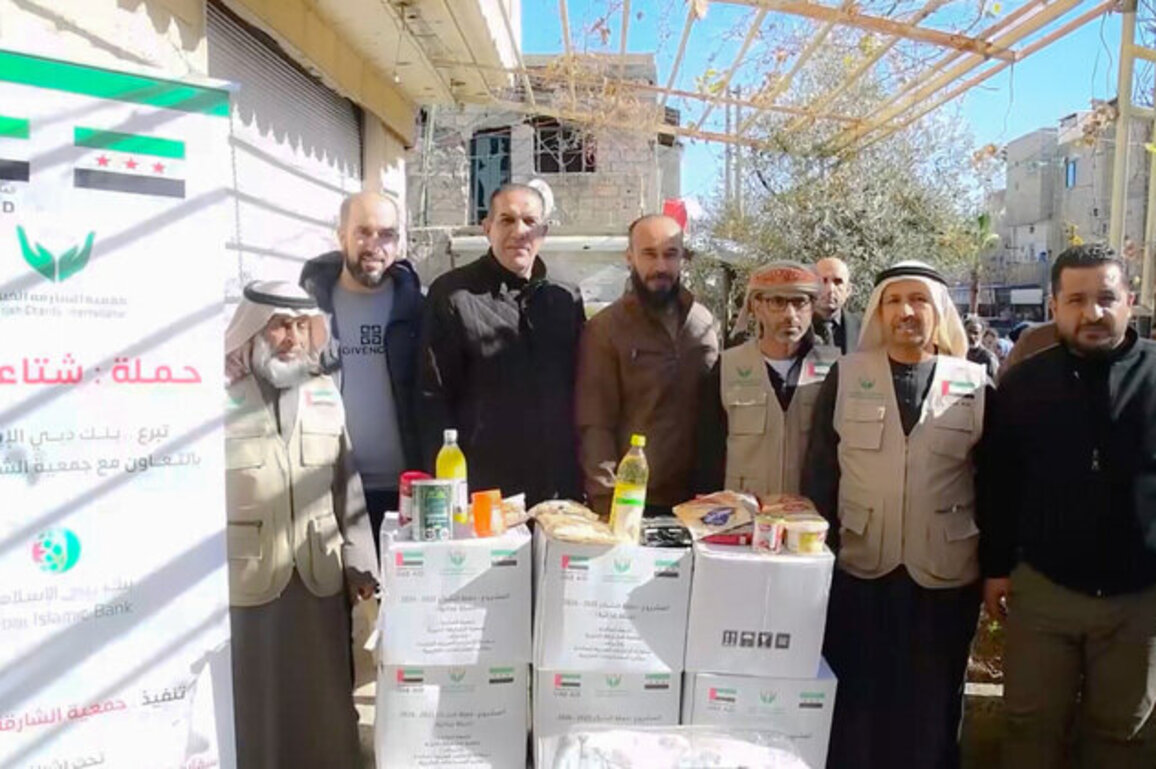 Sharjah Charity International provides winter relief to 1,500 families in Syria