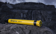 Rising tungsten prices will affect tools like Epiroc's DTH 5 hammer