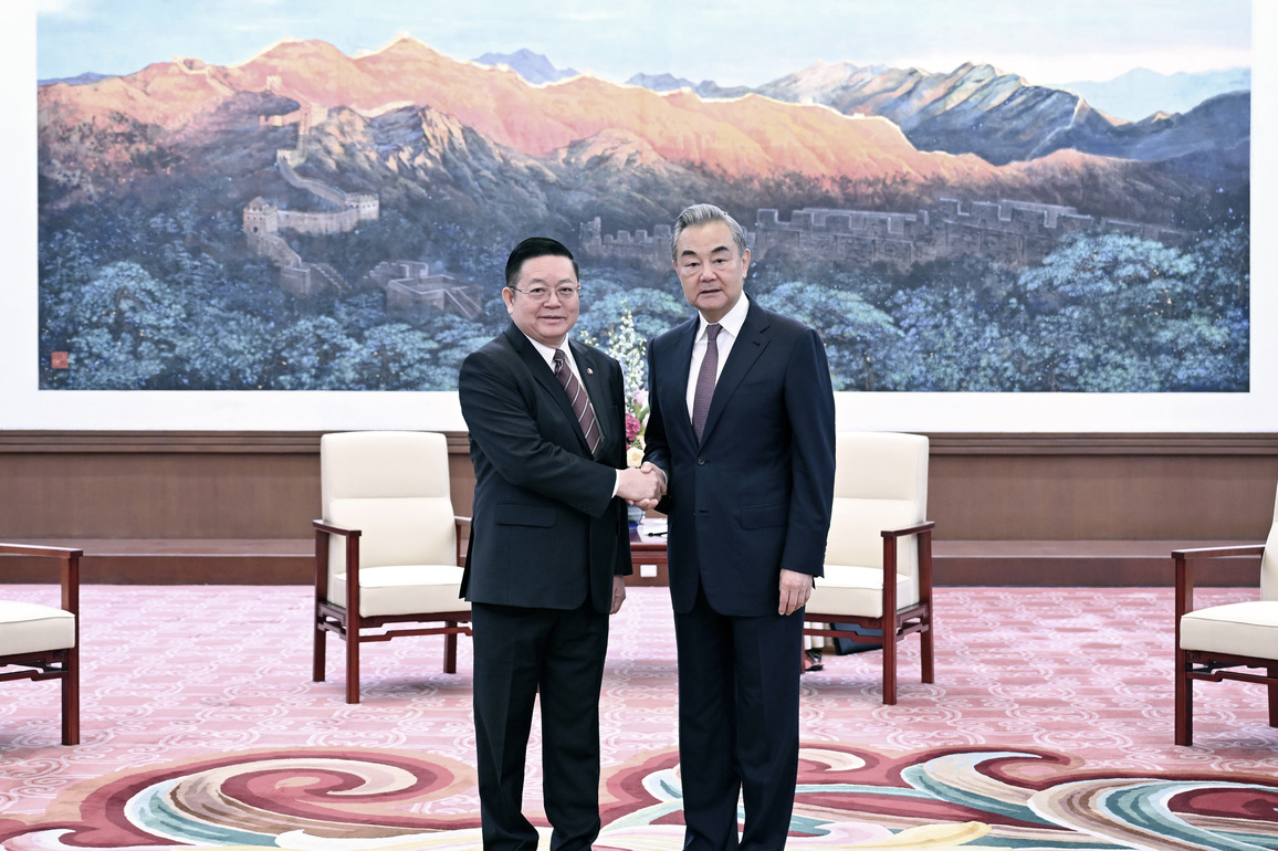 CHINA-BEIJING-WANG YI-ASEAN SECRETARY-GENERAL-MEETING (CN)