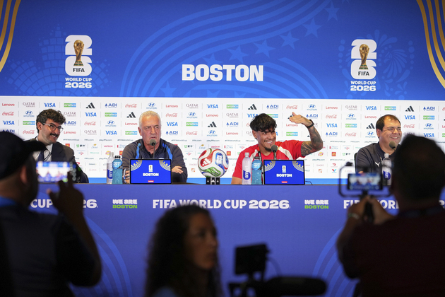 (SP)U.S.-BOSTON-FOOTBALL-FIFA WORLD CUP-PRESS CONFERENCE-PARAGUAY