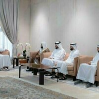Sharjah Crown Prince receives reciter Raad Al Kurdi