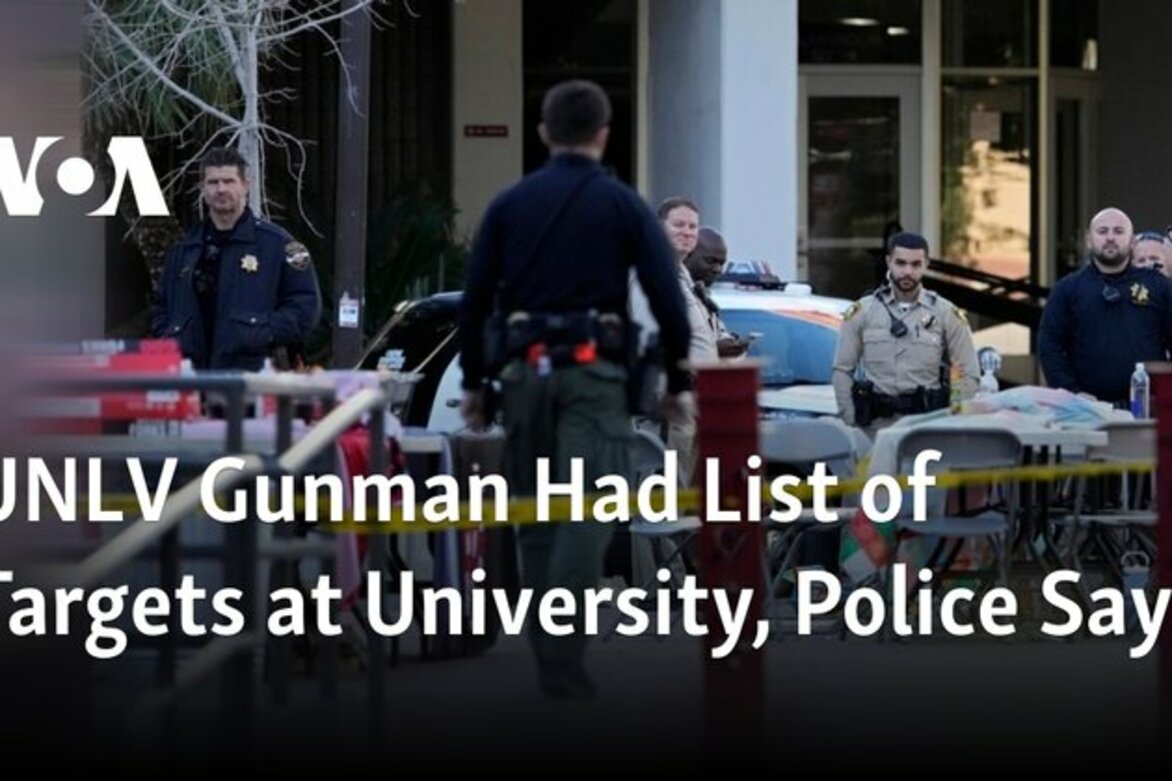 UNLV Gunman Had List of Targets at University, Police Say