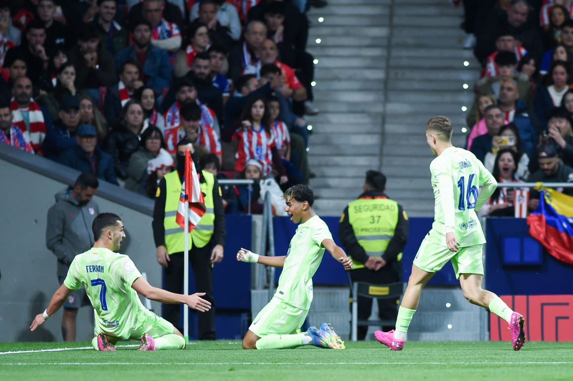(SP)SPAIN-MADRID-FOOTBALL-COPA DEL REY-FC BARCELONA VS ATLETICO DE MADRID