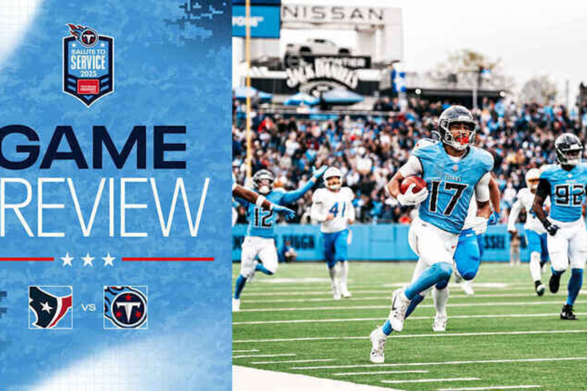 Game Preview: Titans Return From Bye, Host Texans At Nissan Stadium