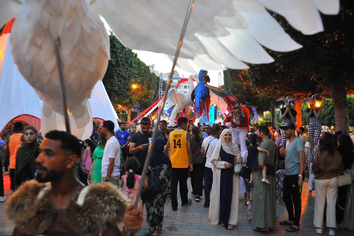 TUNISIA-TUNIS-INTERNATIONAL CIRCUS AND STREET ARTS FESTIVAL