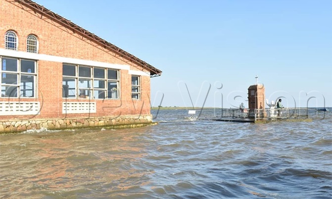 Rising water levels submerge Fr. Mapeera, Br. Amans monuments Rising water levels submerge Fr. Mapeera, Br. Amans monuments