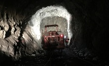 Underground development at the San Rafael silver-zinc-lead mine in Mexico