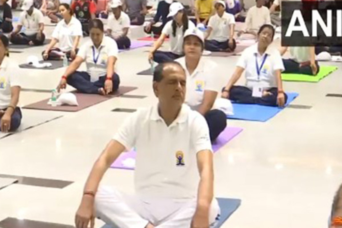 "I thank PM Modi for promoting Yoga across world," says Shivraj Singh Chouhan on International Yoga Day