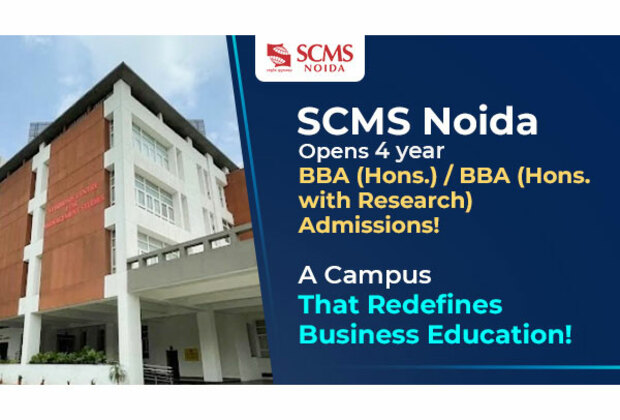 SCMS Noida's BBA Admissions Now Open via SET 2025: Step Into a Campus That Redefines Business Education