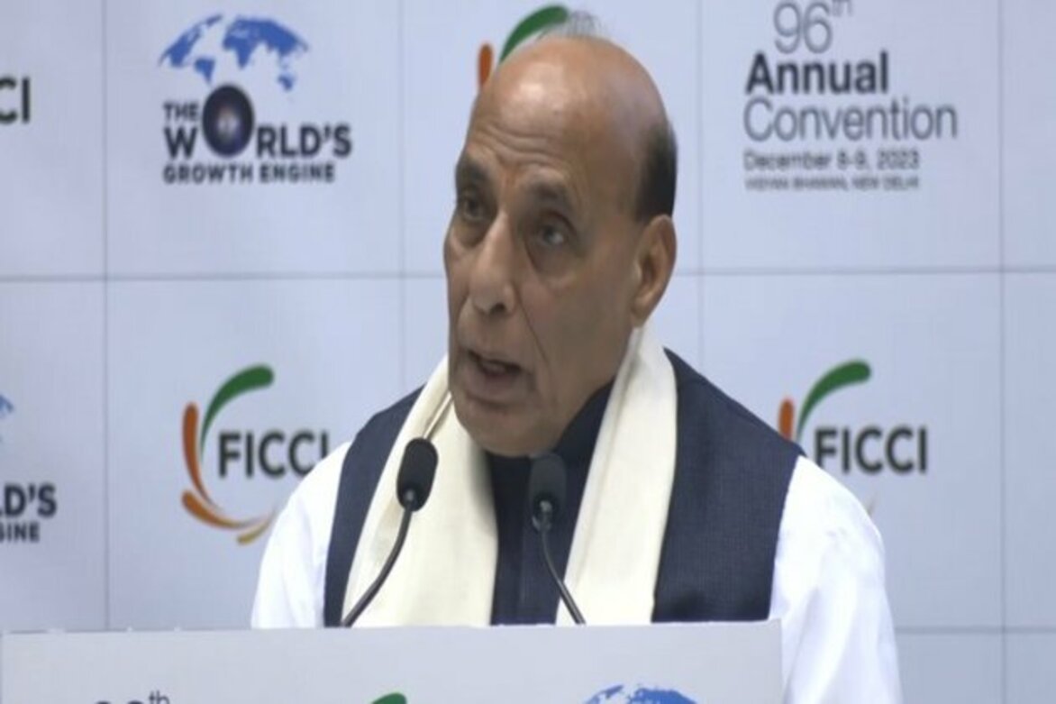 India has emerged as global growth engine, providing new direction to world: Rajnath Singh at 96th FICCI Convention
