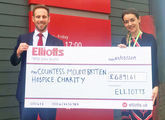 Elliotts raises over £6,800 for local hospice