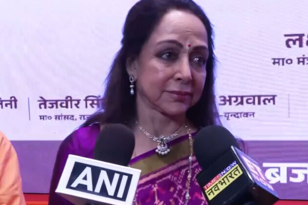 "I want this to be world-class": Hema Malini wants Swami Shri Haridas Auditorium to showcase Braj art to global audience