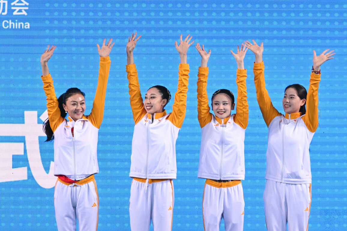 (SP)CHINA-15TH NATIONAL GAMES-ARTISTIC SWIMMING-WOMEN'S DUET (CN)