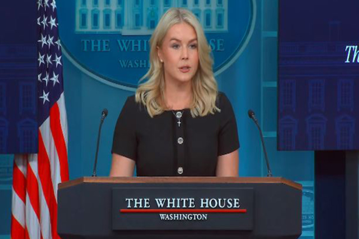 President Trump "not happy" but "not surprised": White House on Russia carrying out strikes in Ukraine