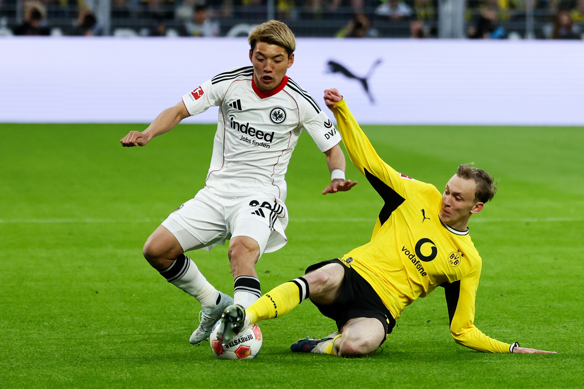 (SP)GERMANY-DORTMUND-FOOTBALL-BUNDESLIGA-DORTMUND VS FRANKFURT