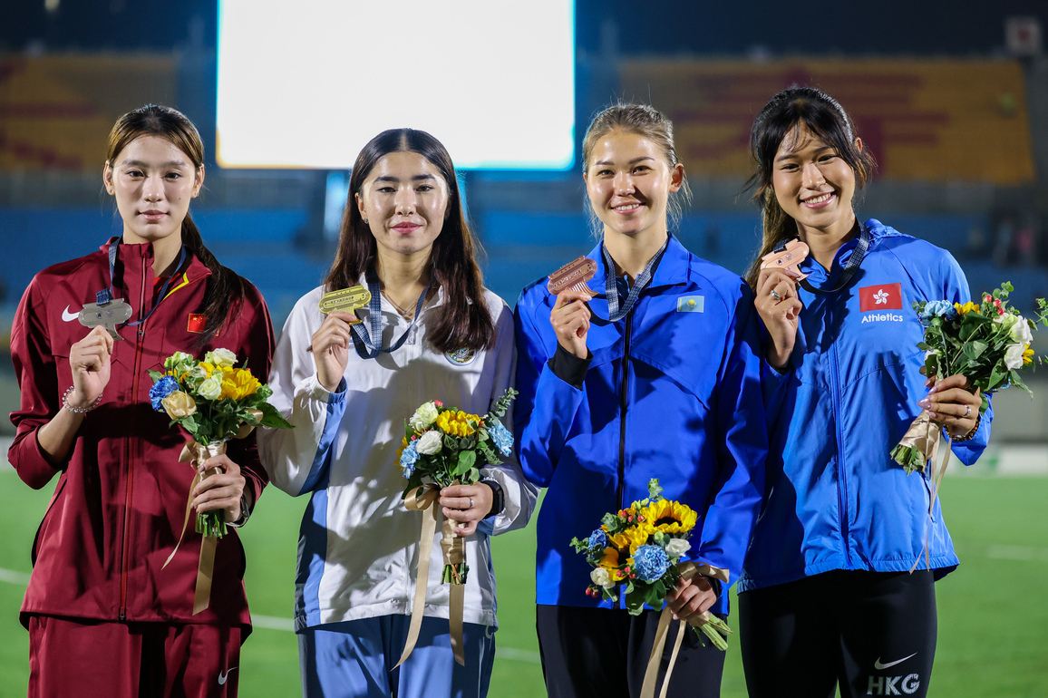 (SP)CHINA-CHONGQING-ATHLETICS-ASIAN JUMPING CHAMPIONSHIPS-WOMEN'S HIGH JUMP (CN)