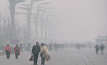  The smog in Beijing is driving government policy and polluting industry offshore 