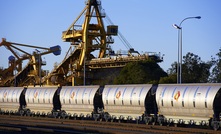 The average Aurizon train on the CQCN has around 100 wagons and a payload of about 8,500t of coal