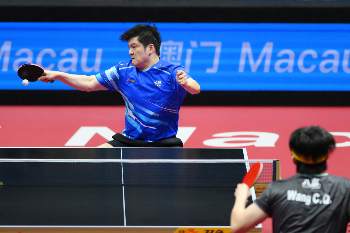 (SP)CHINA-15TH NATIONAL GAMES-TABLE TENNIS-MEN'S SINGLES-SEMIFINALS (CN)