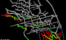  Avanço mensal do desenvolvimento da mina