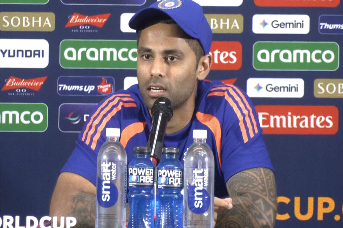 "I'm worried about people who are worrying about Abhishek's form": Suryakumar backs out-of-form batter ahead of Super 8 clash against South Africa