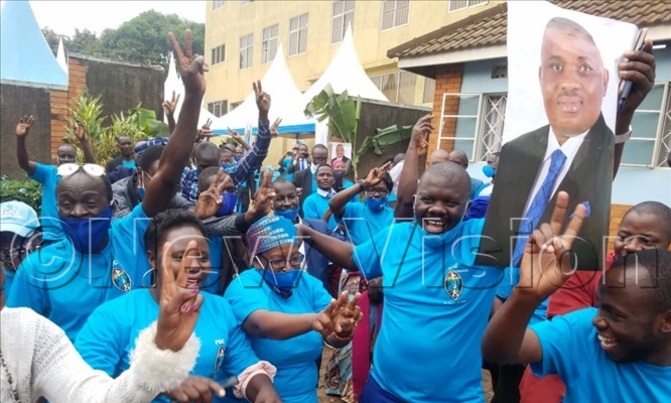 In Pictures: Excitement as Lukwago joins FDC In Pictures: Excitement as Lukwago joins FDC