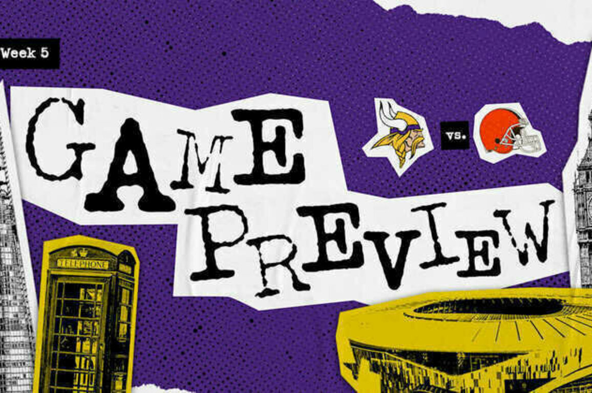 Vikings at Browns in London Week 5 Game Preview