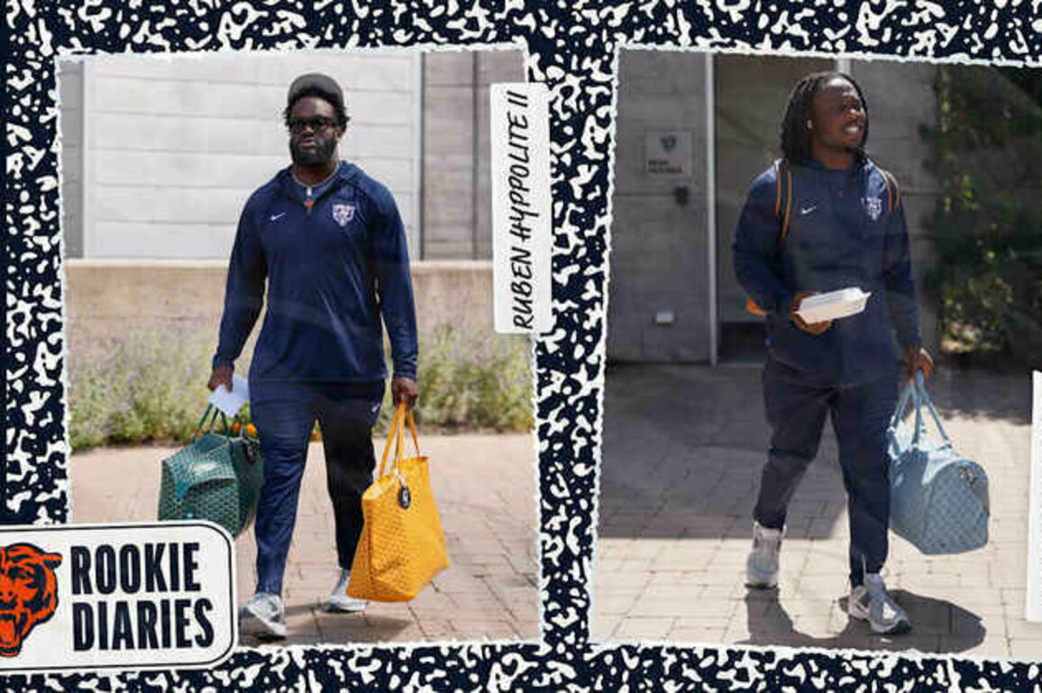 Bears rookie diaries with Ruben Hyppolite II, Kyle Monangai | Week 5
