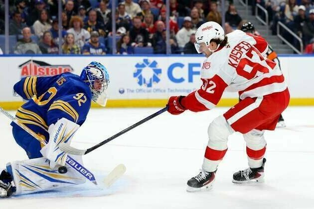 Sabres’ Rookie Goalie Stuns Red Wings, Ending Detroit’s Hot Streak in Dramatic Showdown